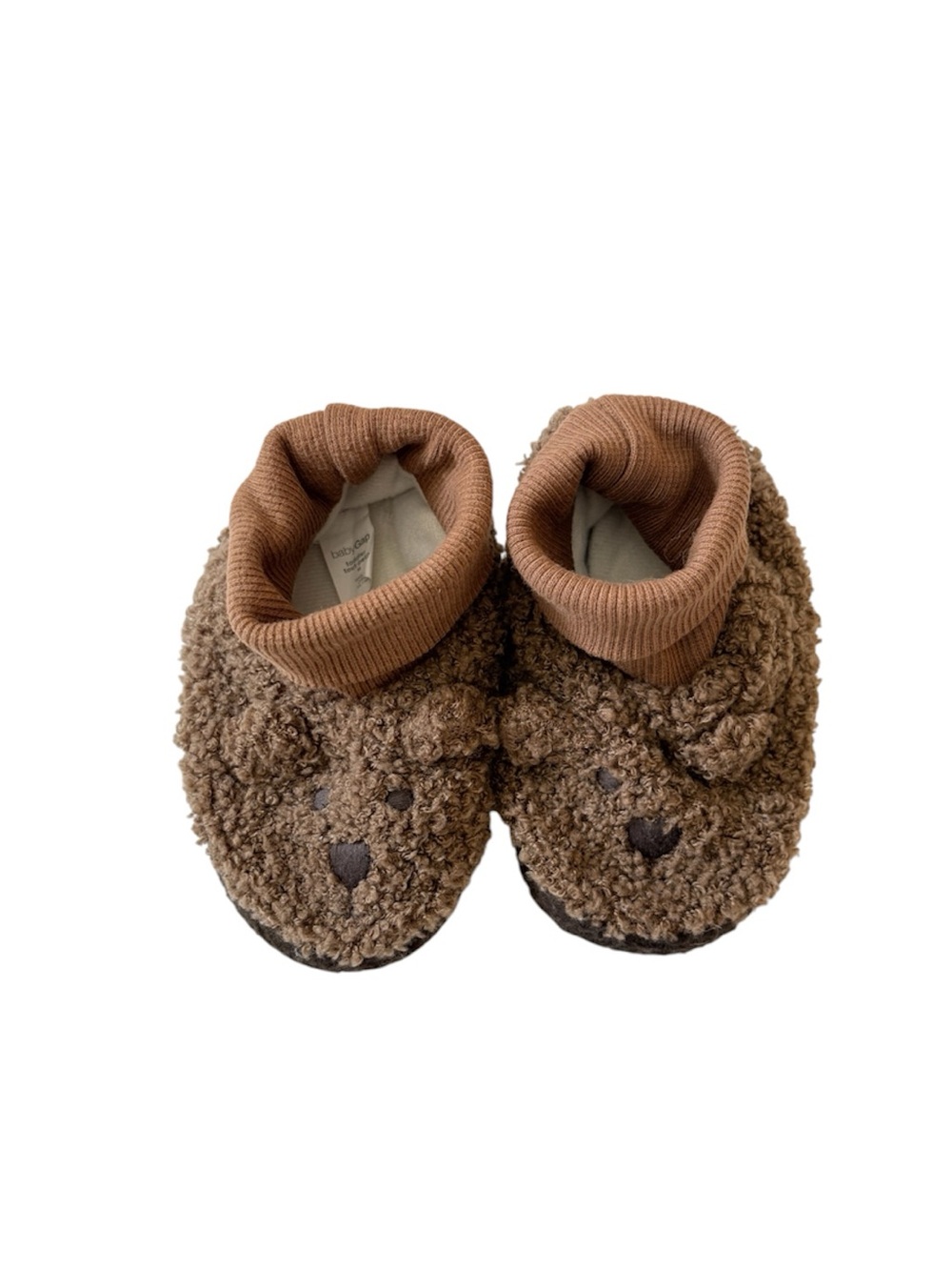 GAP Brown Teddy Bear Kids Slippers